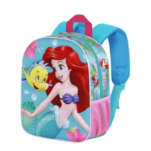 Disney Ariel Dive-Mochila 3D Elite, Turquesa
