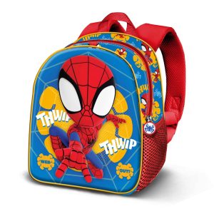 Mochila preescolar 3D Elite Spiderman Web Out