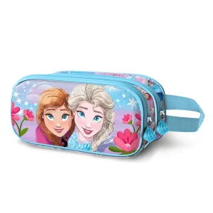 Disney Frozen 2 Breeze-Estuche Portatodo 3D Doble, Multicolor