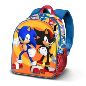 Sonic The Hedgehog Shadow-Mochila 3D Elite, Multicolor