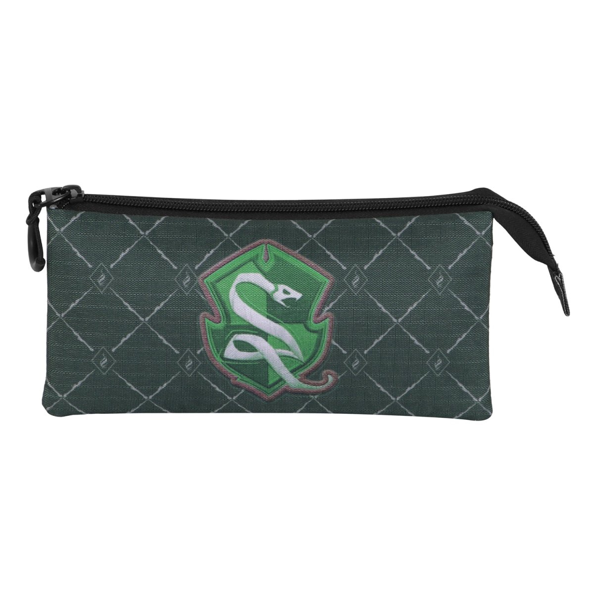 Harry Potter Legacy Slytherin-Estuche Portatodo Triple, Verde - Imagen 3