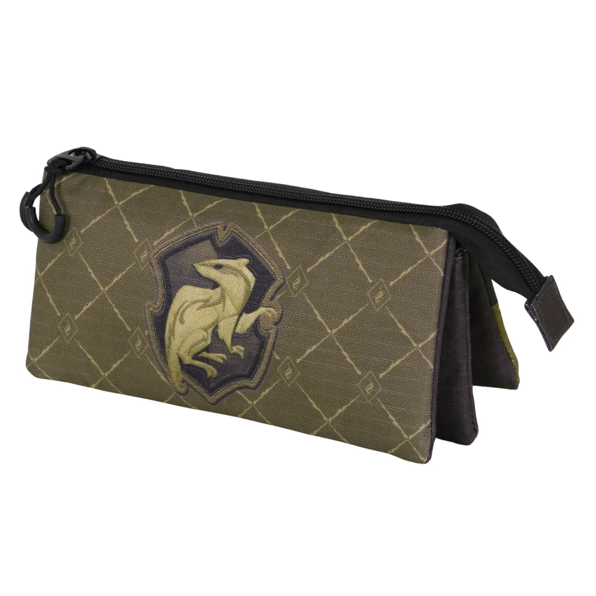 Harry Potter Legacy Hufflepuff-Estuche Portatodo Triple, Marrón - Imagen 2