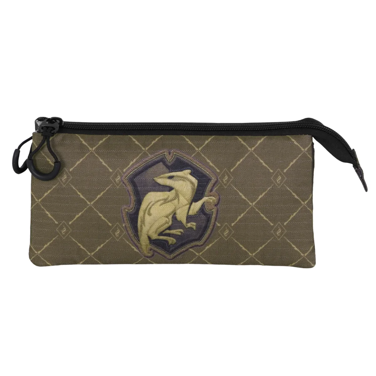 Harry Potter Legacy Hufflepuff-Estuche Portatodo Triple, Marrón - Imagen 3