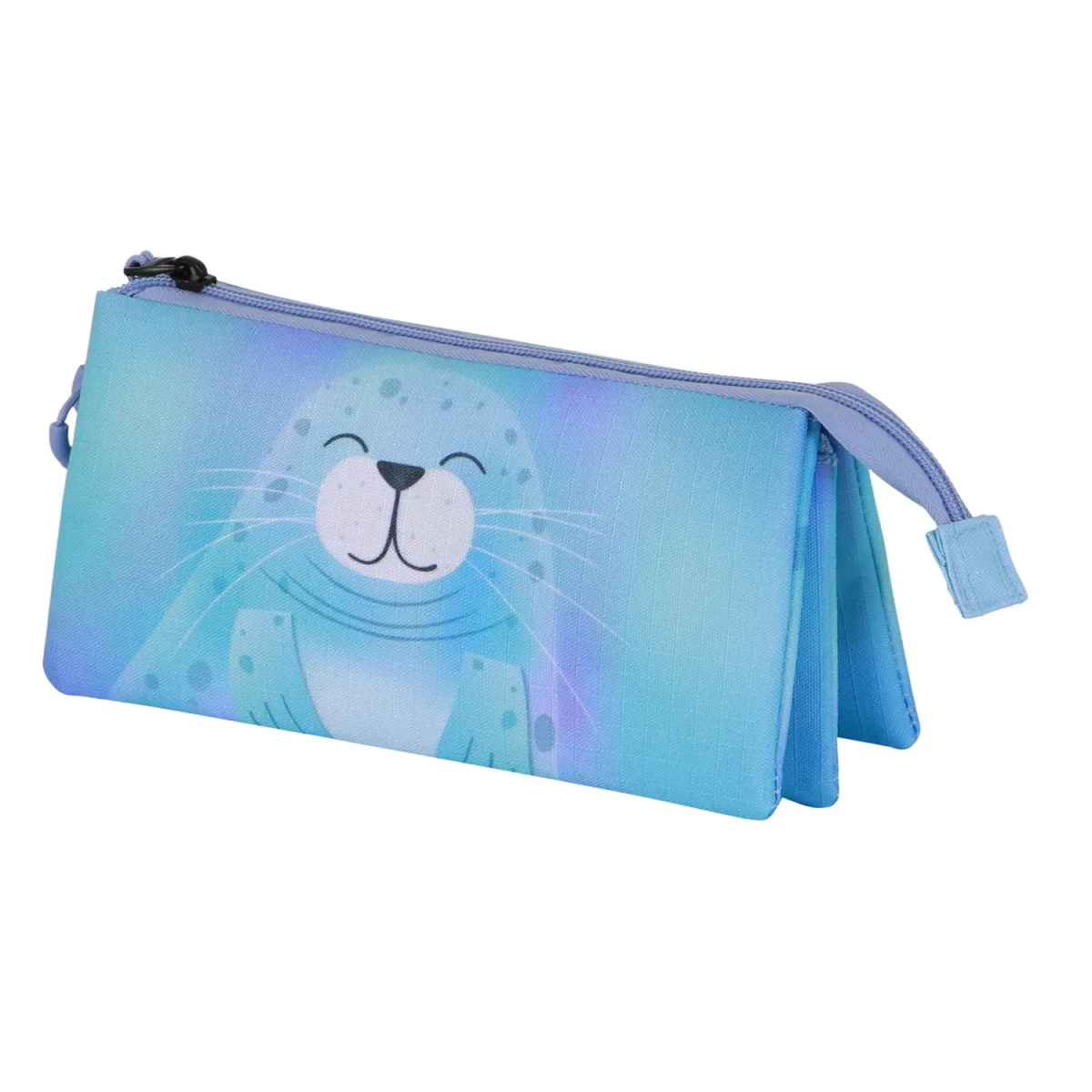 Oh My Pop! Sealy-Estuche Portatodo Triple, Azul - Imagen 2