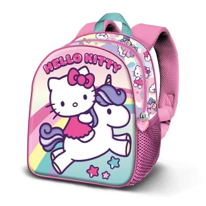 Hello Kitty Unicorn-Mochila Basic, Rosa