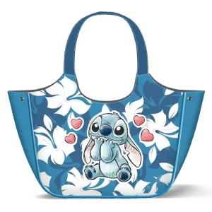 Disney Lilo y Stitch Blue-Bolsa de Playa Summer, Azul