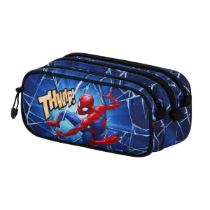 Marvel Spiderman Skills-Estuche Portatodo Trick FAN 2.2, Negro