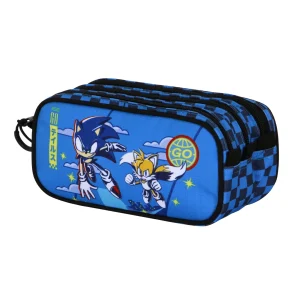 Sonic The Hedgehog Go-Estuche Portatodo Trick FAN 2.2, Azul
