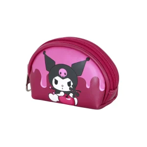 Hello Kitty Kuromi Cherry-Monedero Oval Casual, Rosa