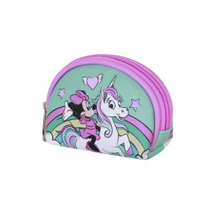 Disney Minnie Mouse Fantasy-Monedero Oval Casual, Verde