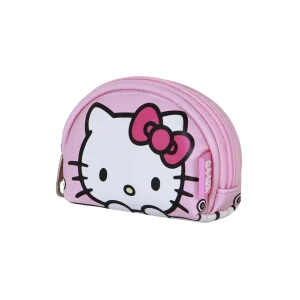 Hello Kitty Sneakers-Monedero Oval Casual, Rosa
