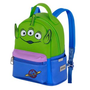 Disney Toy Story Alien-Mochila Heady Pq Premium, Verde