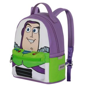 Disney Toy Story Buzz-Mochila Heady Pq Premium, Blanco