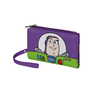 Disney Toy Story Buzz-Billetero Slim, Blanco