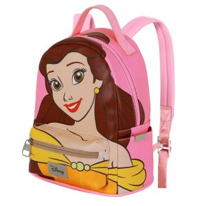 Disney Princesas Belle-Mochila Heady Pq Premium, Rosa