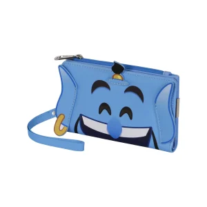 Disney Genio Face-Billetero Slim, Azul
