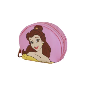 Disney Princesas Belle-Monedero Oval Casual, Rosa