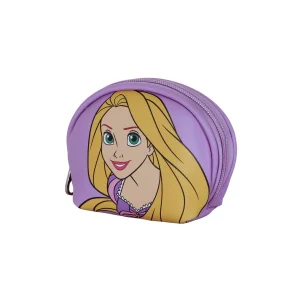 Disney Princesas Rapunzel-Monedero Oval Casual, Malva