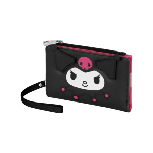 Hello Kitty Kuromi Face-Billetero Slim, Lila