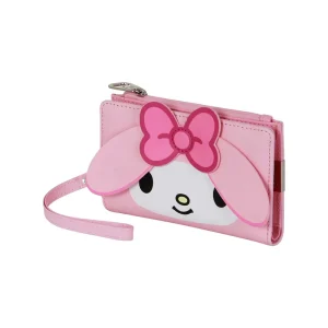 Hello Kitty My Melody Face-Billetero Slim, Rosa