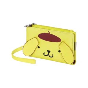 Hello Kitty Pompompurin Face-Billetero Slim, Hueso