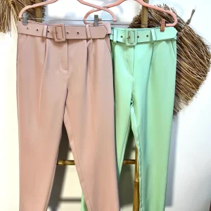 Pantalón cinturón chic
