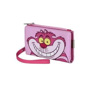 Disney Gato de Cheshire Smile-Billetero Slim, Rosa