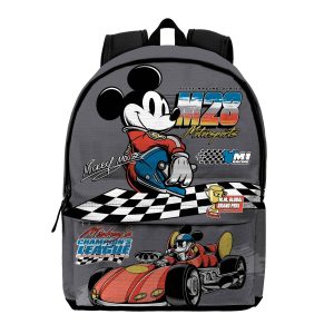 Disney Mickey Mouse Champion-Mochila Pequeña HS FAN, Gris