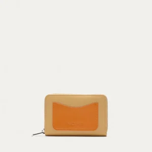 CARTERA PIEL CAMEL