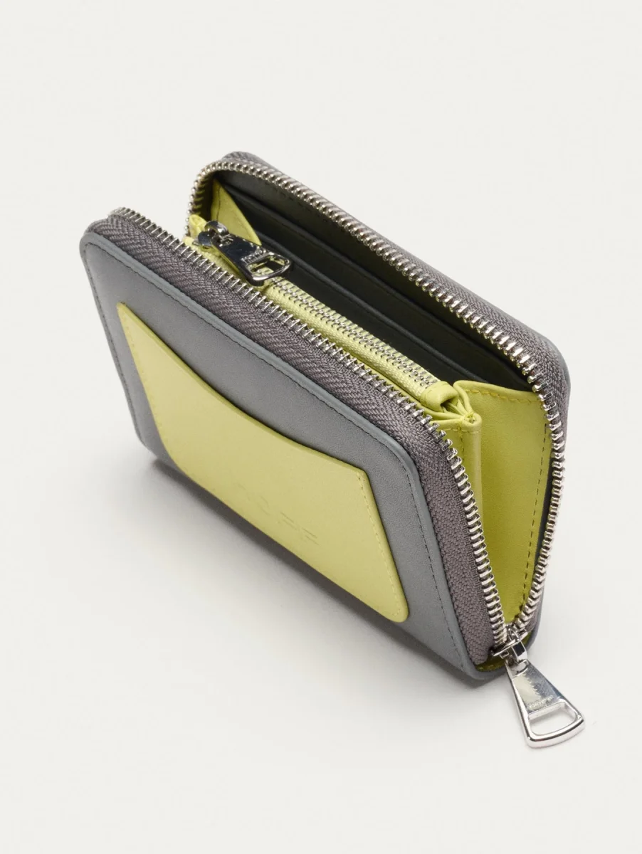 CARTERA PIEL GRIS - Imagen 6