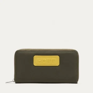 CARTERA NYLON VERDE OSCURO