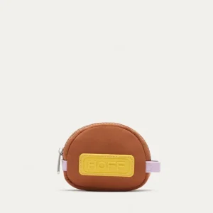 MONEDERO NYLON MARRÓN
