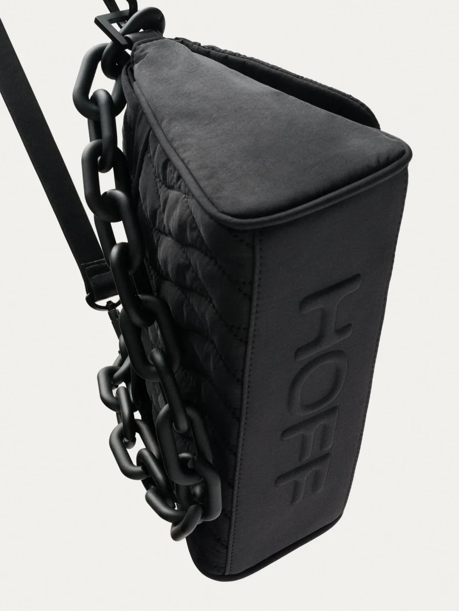BOLSO ACOLCHADO NYLON QUILT NEGRO - Imagen 5