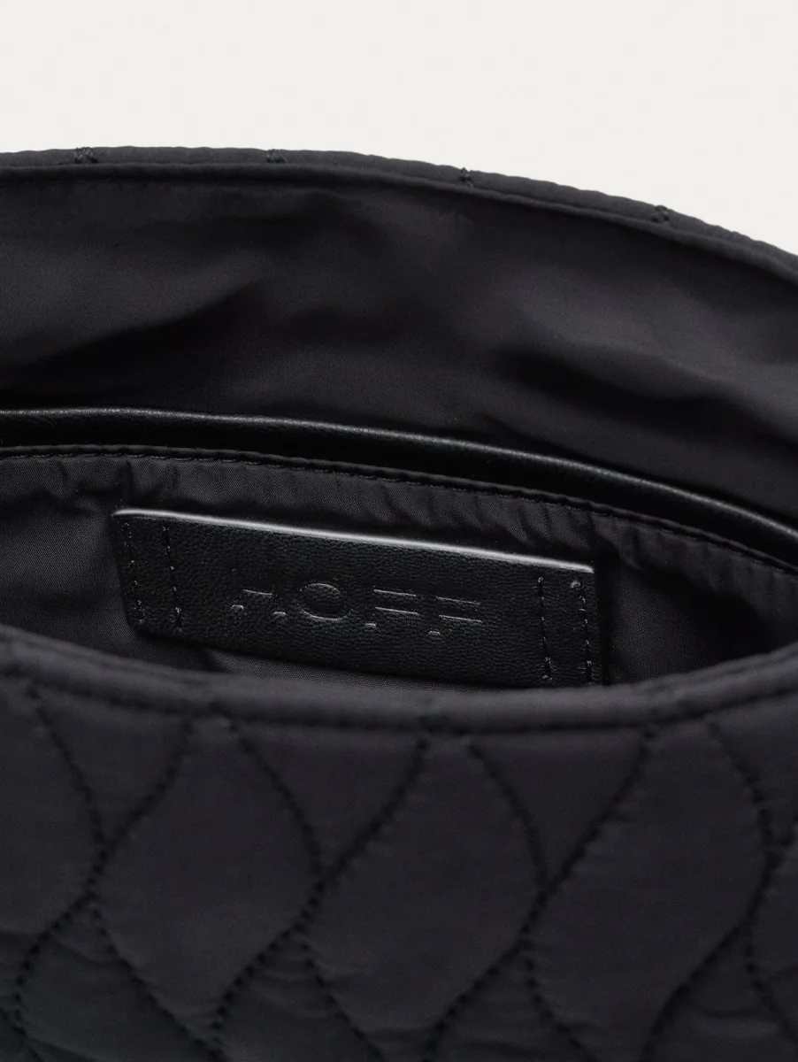 BOLSO ACOLCHADO NYLON QUILT NEGRO - Imagen 7