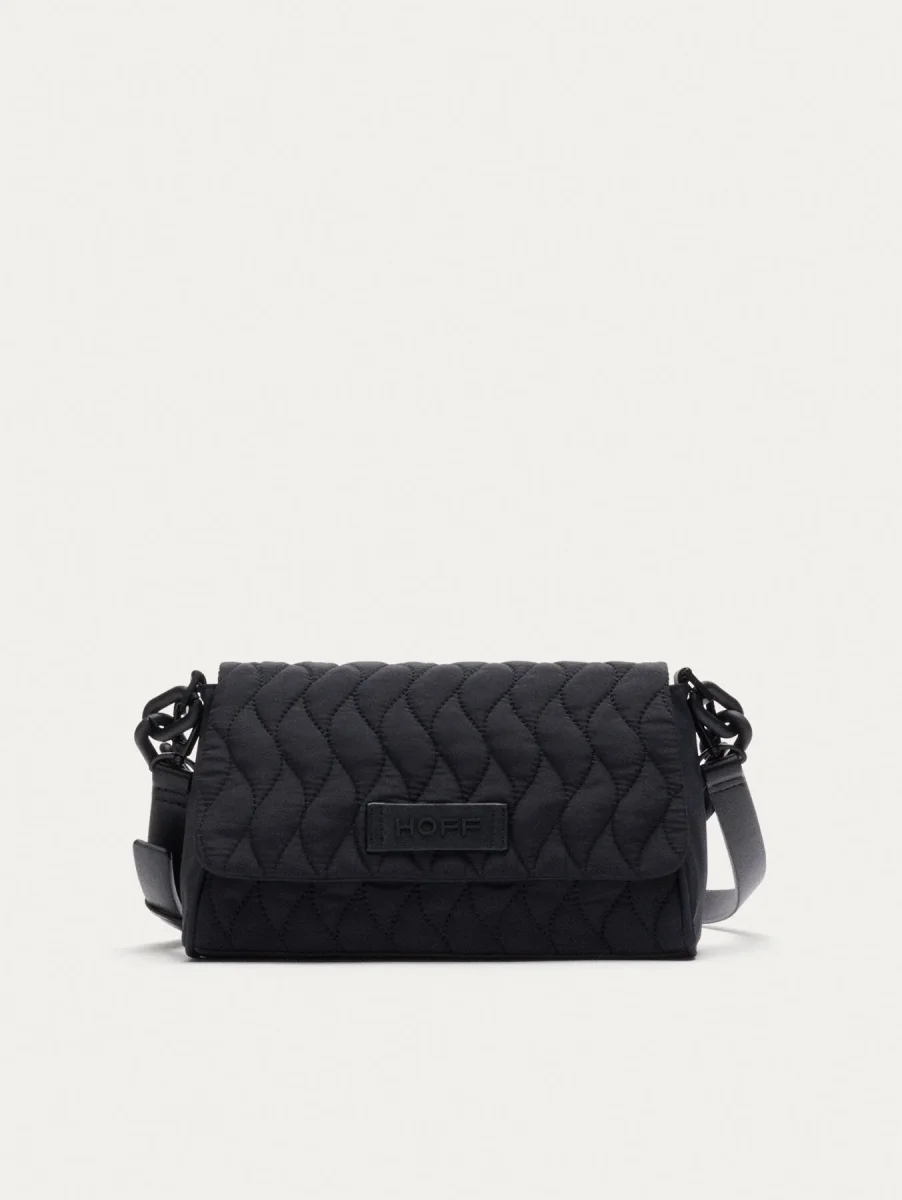 BOLSO ACOLCHADO NYLON QUILT NEGRO - Imagen 2