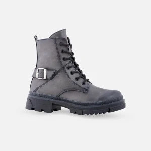 Botines Gris