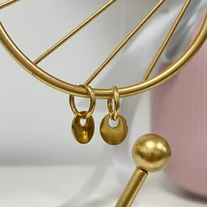 Pendientes aros mini círculo