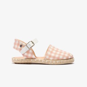 Esparteñas Niña Vichy Rosa