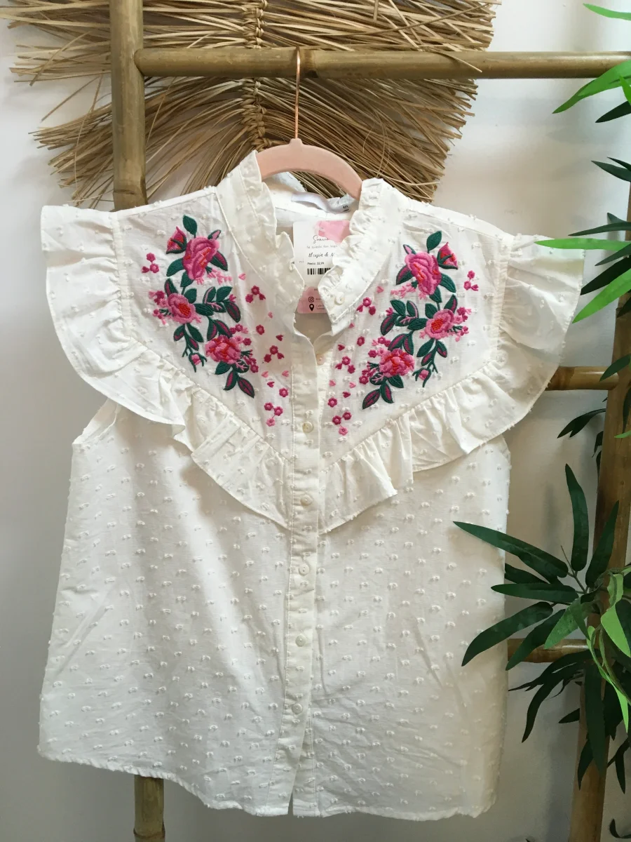 Camisa volantes - Imagen 2