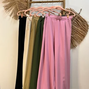 Pantalón caída fluido