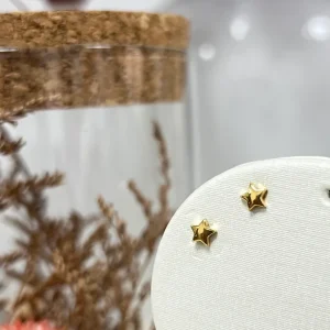 Pendiente mini estrellas