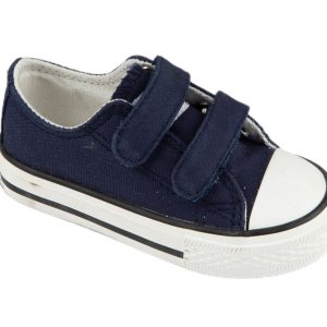 Zapatillas Bebé Lona Marino
