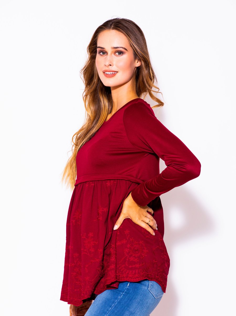 BLUSA DE EMBARAZO "WAINA" - Imagen 3