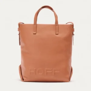 SHOPPER PIEL ARCADE MARRÓN