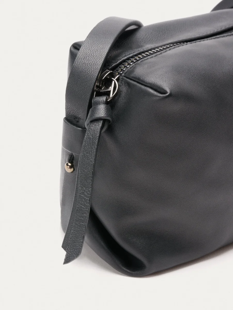 BANDOLERA PIEL HALL NEGRO - Imagen 7
