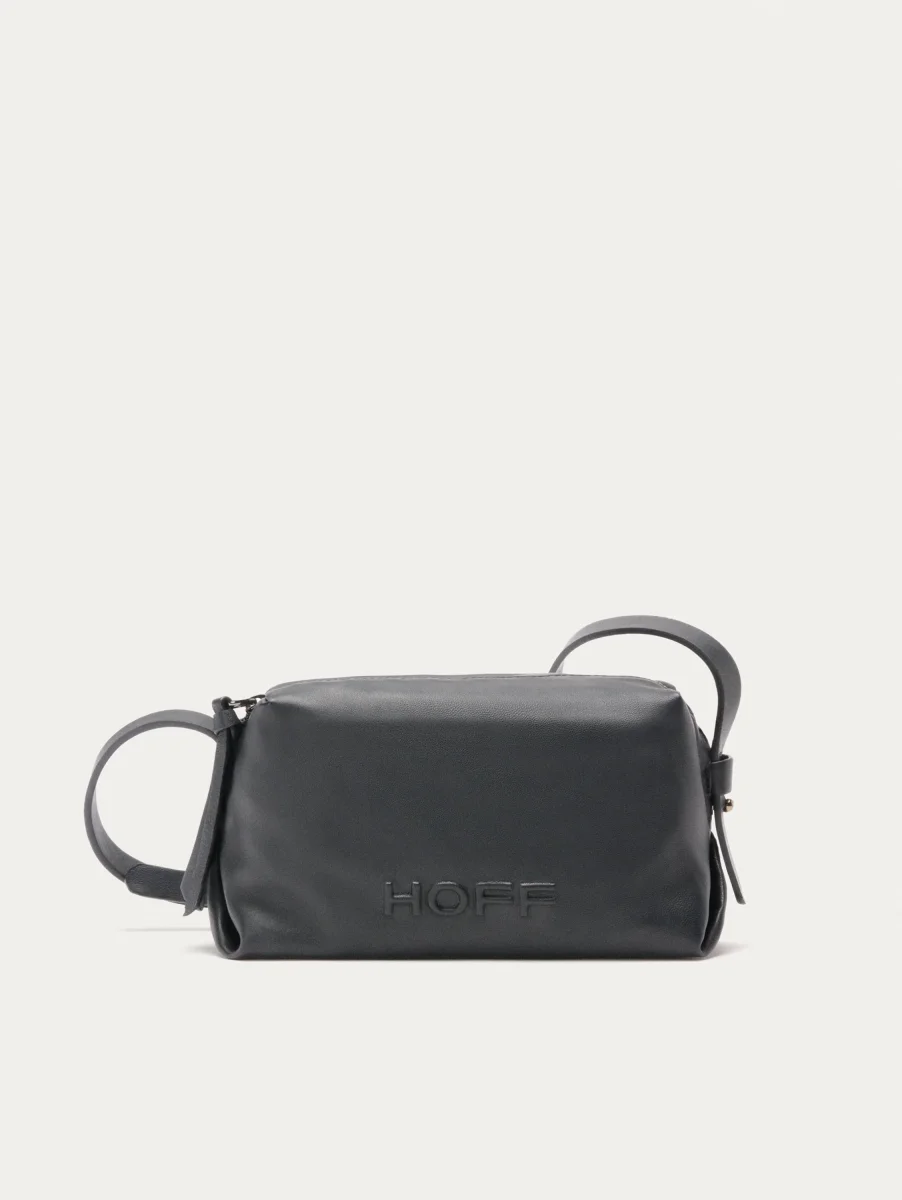 BANDOLERA PIEL HALL NEGRO - Imagen 2