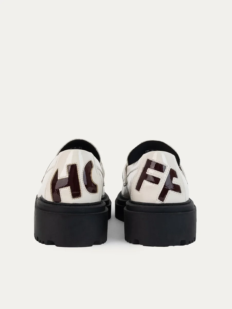 MOCASIN SCHOOL OFF WHITE - Imagen 7