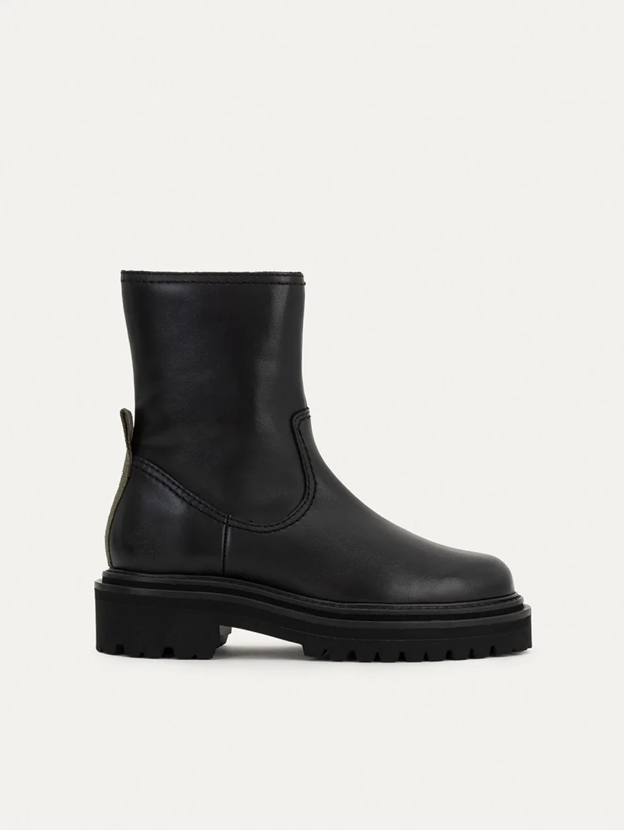 BOTA PIEL OFFICE NEGRO - Imagen 2