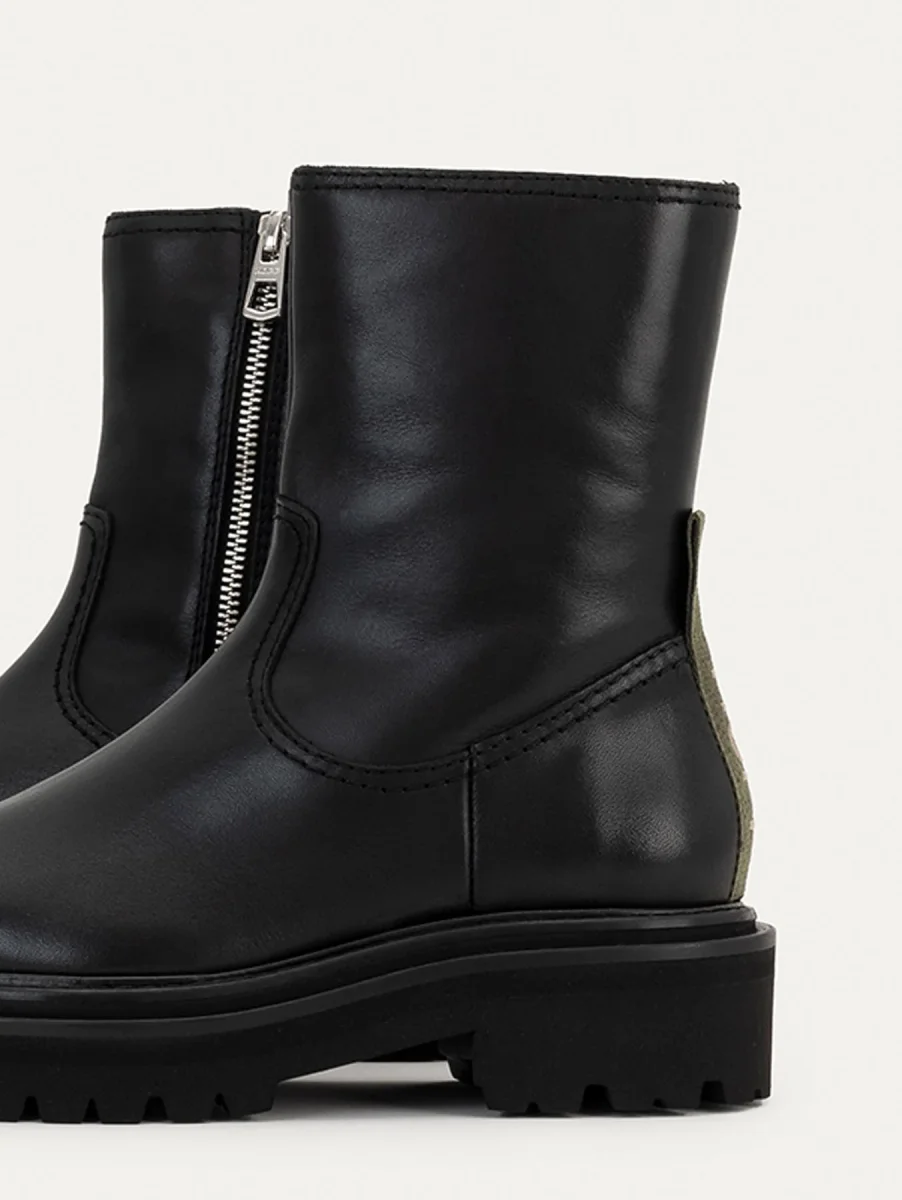 BOTA PIEL OFFICE NEGRO - Imagen 7