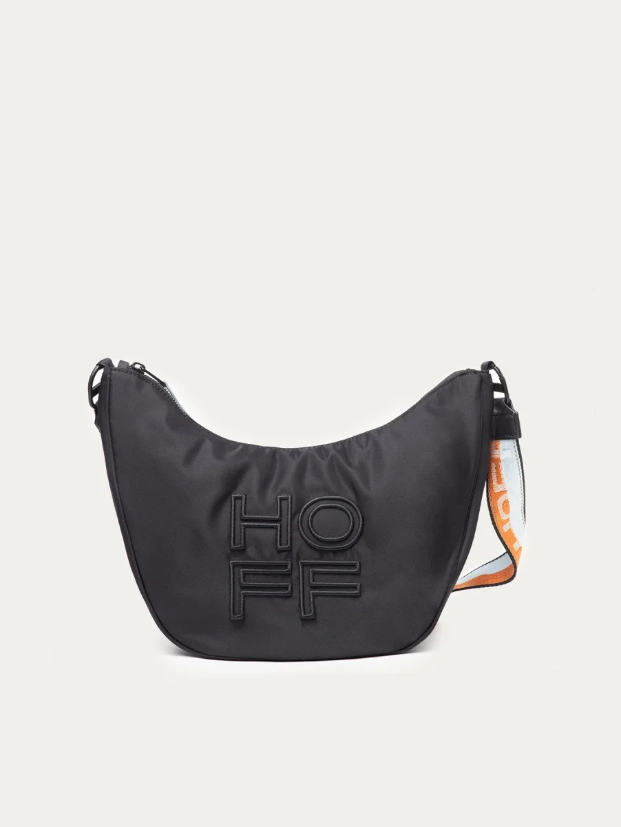 BOLSO HOBO NYLON LIBRARY NEGRO - Imagen 6